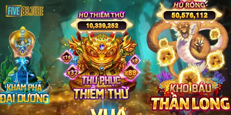 Bắn Cá Xèng Five88 – Thế Giới Săn Thưởng Đỉnh Cao 2025 4 Nền tảng sẽ cung cấp cho bạn vô số lợi ích hiệu quả