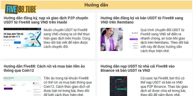 Hướng dẫn chơi Five88 1 Hướng dẫn chơi Five88 mang đến những kiến thức phong phú